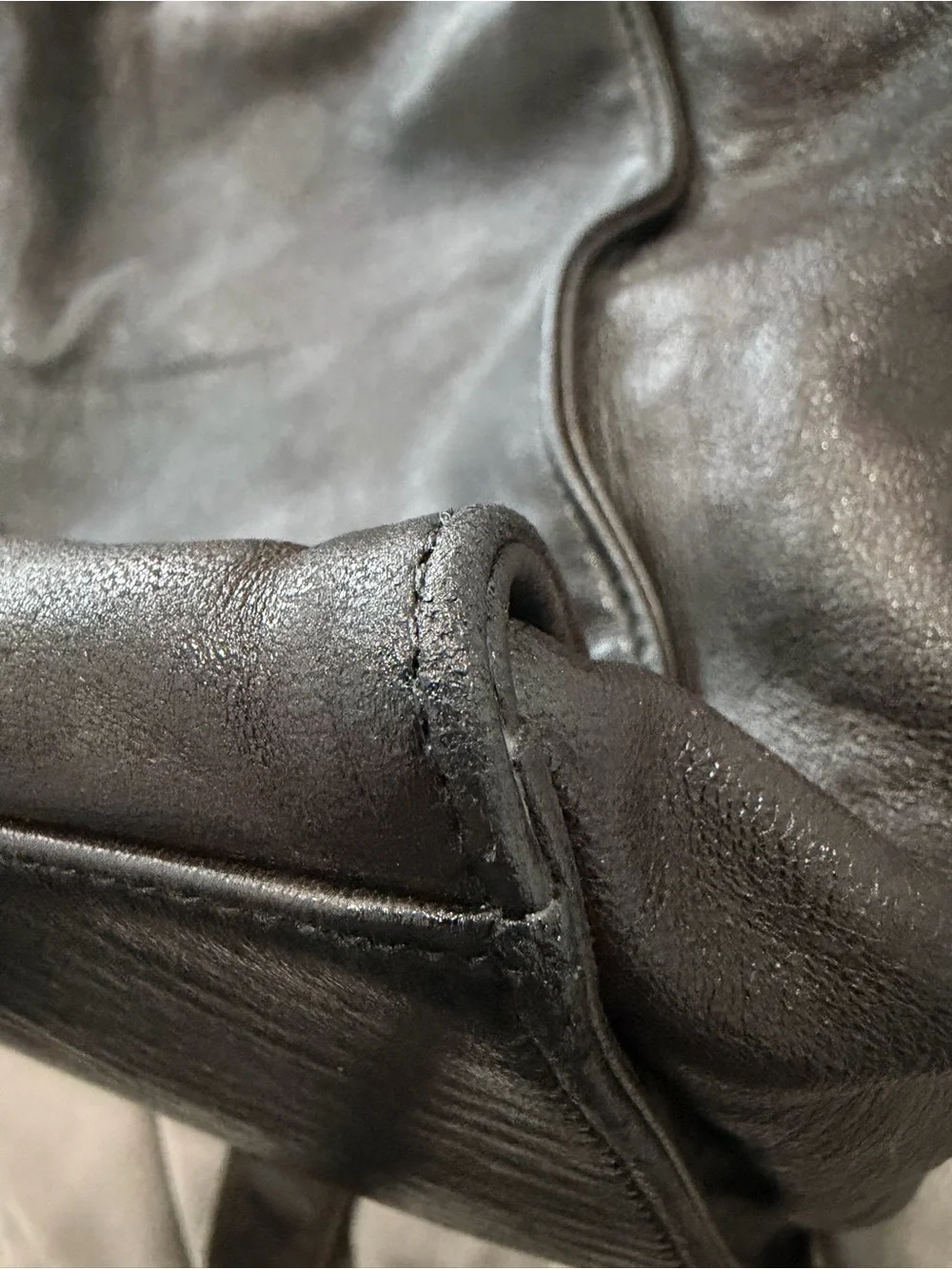 CHANEL vintage drawstring